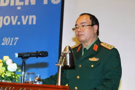 Thượng tướng Phạm Ngọc Minh, Phó Tổng tham mưu trưởng quân đội nhân dân Việt Nam. (Ảnh: An Đăng/TTXVN)