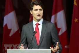Thủ tướng Canada Justin Trudeau. (Nguồn: AFP/TTXVN)