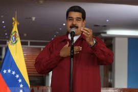 Tổng thống Venezuela Nicolas Maduro. (Nguồn: EPA/TTXVN)