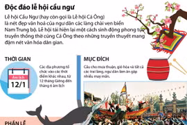 [Infographics] Độc đáo lễ hội Cầu Ngư của ngư dân Nam Trung Bộ