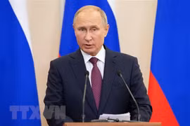 Tổng thống Nga Vladimir Putin. (Ảnh: AFP/TTXVN)