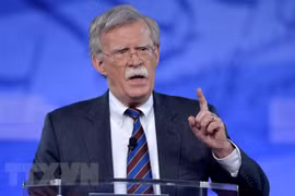 Cố vấn An ninh quốc gia Nhà Trắng John Bolton. (Nguồn: AFP/TTXVN)