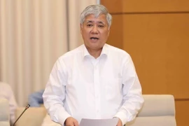 Bộ trưởng, Chủ nhiệm Ủy ban Dân tộc Đỗ Văn Chiến. (Ảnh: Phương Hoa/TTXVN)