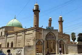 Đền thờ Nuri tại Mosul, Iraq ngày 9/7/2014. (Nguồn: EPA/TTXVN)