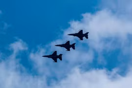 Chiến đấu cơ F-16. (Nguồn: EPA/TTXVN)