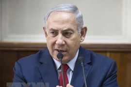 Thủ tướng Israel Benjamin Netanyahu. (Nguồn: AFP/TTXVN)
