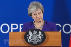 Thủ tướng Anh Theresa May. (Ảnh: THX/TTXVN)