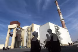 Nhà máy sản xuất nhiên liệu ở tỉnh Isfahan, miền trung Iran ngày 9/4/2009. (Nguồn: AFP/TTXVN)