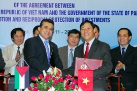 Phê duyệt hiệp định khuyến khích, bảo hộ đầu tư Việt Nam-Palestine