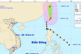 Bão Fung-Wong không còn khả năng đi vào Biển Đông Việt Nam