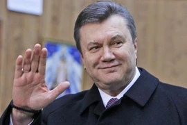 Tổng thống bị phế truất Ukraine Viktor Yanukovych. (Nguồn: AP)