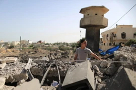 Máy bay Israel không kích mục tiêu của phiến quân ở Gaza