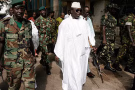 Gambia bắt giữ các sỹ quan dính líu đến âm mưu đảo chính