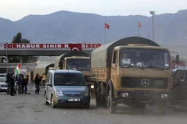 Người Kurd ở Iraq đưa vũ khí chủ lực tới Syria hỗ trợ chống IS