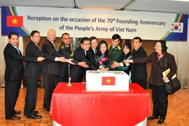Kỷ niệm 70 năm thành lập Quân đội Nhân dân Việt Nam ở Hàn Quốc