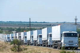 Nga và Ukraine nhất trí bắt đầu kiểm tra đoàn xe viện trợ