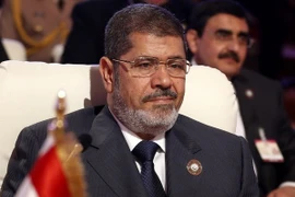 Tổng thống bị lật đổ Mohamed Morsi. (Nguồn: AFP)