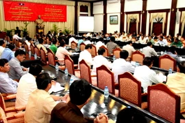 Việt-Lào trao đổi kinh nghiệm về lĩnh vực kinh tế, tầm nhìn 2030