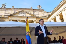 Tổng thống Colombia công bố cương lĩnh tái tranh cử