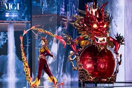 Miss Grand International bùng nổ với loạt trang phục dân tộc độc đáo