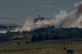 Israel không kích các vị trí của Syria tại Cao nguyên Golan