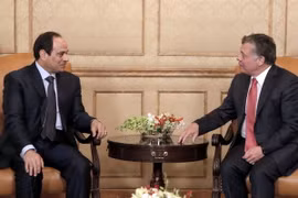 Lãnh đạo Jordan và Ai Cập kêu gọi khôi phục hòa đàm Trung Đông