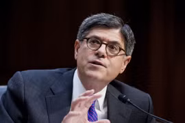 Bộ trưởng tài chính Mỹ Jacob Lew. (Nguồn: Bloomberg)
