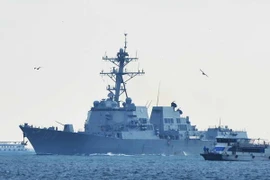 Tàu khu trục tên lửa Mỹ Truxtun đã rút khỏi Biển Đen