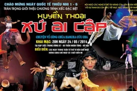 Đặc sắc xiếc "Huyền thoại xứ Ai Cập" cho khán giả nhí dịp 1/6