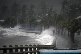 Bão Hagupit tiếp tục càn quét tại Philippines làm 2 người chết