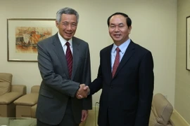 Bộ trưởng Bộ Công an Trần Đại Quang thăm chính thức Singapore 