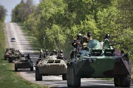 Ukraine tuyên bố 2 lần trúng đạn pháo từ lãnh thổ Nga