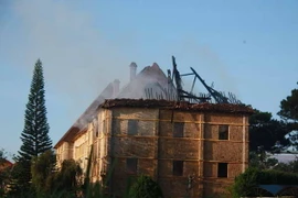 Vụ cháy tại Xí nghiệp Bản đồ Đà Lạt gây thiệt hại 10 tỷ đồng