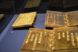 [Photo] Triển lãm "Rồng bay-Nghệ thuật cung đình Việt Nam" ở Pháp