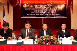 Khai mạc Hội nghị xây dựng biên giới Việt Nam và Lào 2014-2016