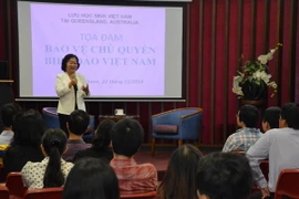 Lưu học sinh Việt Nam tại Australia hướng về Biển Đông