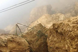 Tìm thấy thi thể 4 nạn nhân mất tích trong vụ sạt lở đá ở Hà Giang