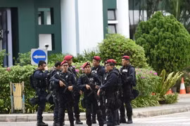 Cảnh sát Singapore. Ảnh minh họa. (Nguồn: AFP/ TTXVN)