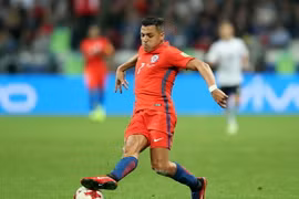 Tiền đạo Alexis Sanchez trong trận đấu ở Kazan, Nga ngày 22/6. (Nguồn: EPA/TTXVN)