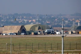 Căn cứ không quân Incirlik ở ngoại ô thành phố Adana, đông nam Thổ Nhĩ Kỳ ngày 28/7/2015. (Nguồn: AFP/TTXVN)
