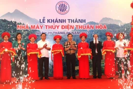 Quang cảnh lễ khánh thành. (Ảnh: Minh Tâm/Vietnam+)