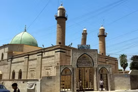 Đền thờ Nuri tại Mosul, Iraq ngày 9/7/2014. (Nguồn: EPA/TTXVN)