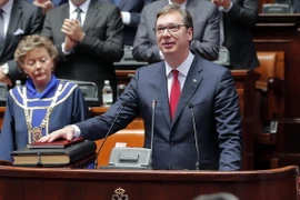 Tân Tổng thống Serbia Aleksandar Vucic. (Nguồn: THX/TTXVN)