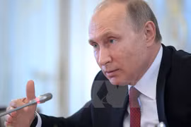Tổng thống Nga Vladimir Putin. (Nguồn: EPA/TTXVN)