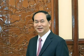 Chủ tịch nước Trần Đại Quang. (Ảnh: Nhan Sáng/TTXVN)