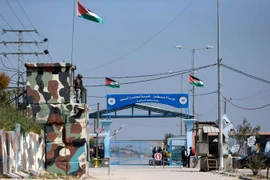 Cửa khẩu Erez ngày 26/3. (Nguồn: AFP/TTXVN)