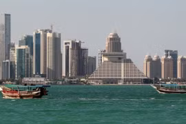 Một góc thủ đô Doha của Qatar. (Nguồn: Reuters)