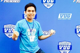 Ngoài việc là một "thủ lĩnh" thanh niên xuất sắc, Bách còn là tấm gương về học giỏi. (Ảnh: H.T/Vietnam+)