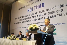 Thông qua bản đồ công nghệ, các đơn vị liên quan có thể nhận diện rõ ràng, chính xác những vấn đề của Việt Nam để có hướng đi phù hợp. (Ảnh: T.H/Vietnam+)