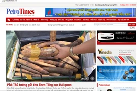 Ảnh chụp màn hình Báo Petrotimes chiều 3/10. 